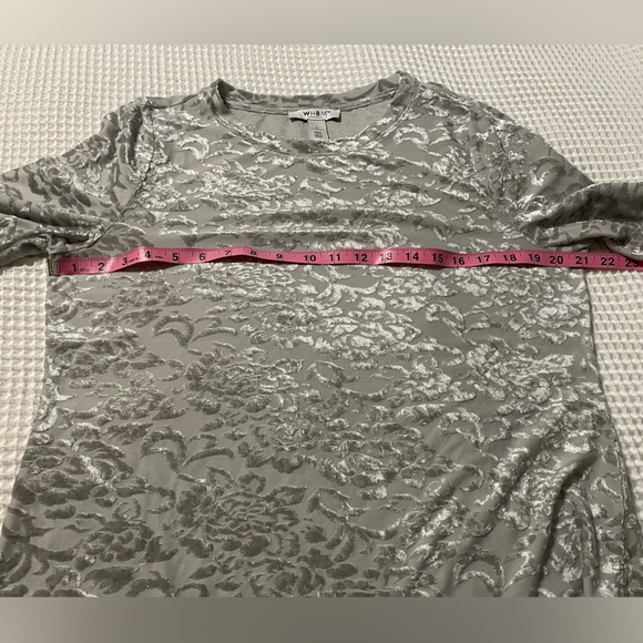 White House Black Market, NWOT, L, long sleeve top. - Picture 5 of 5